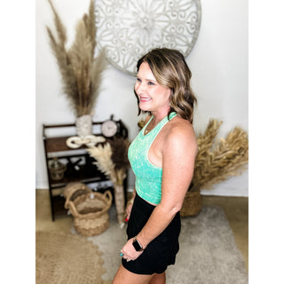 Kelly Green Cropped Tank Top