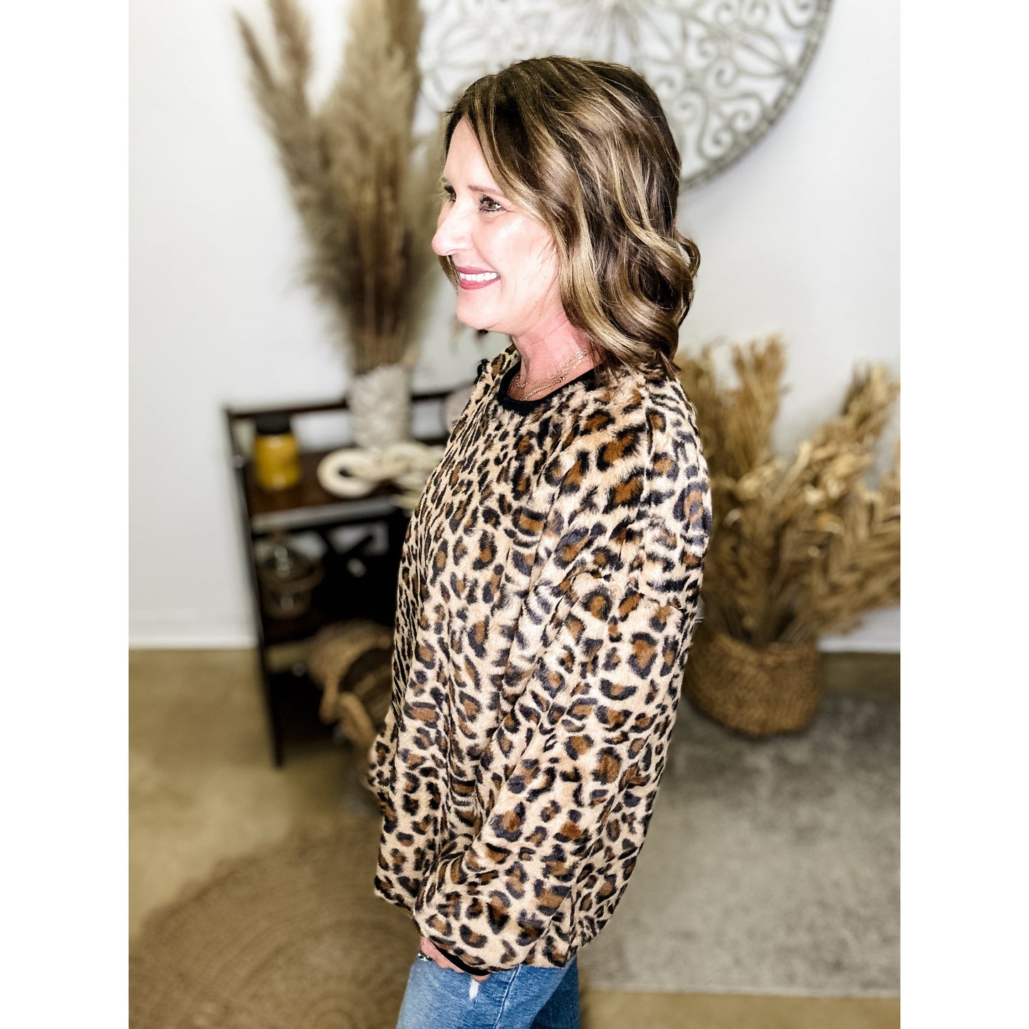 Leopard Pullover