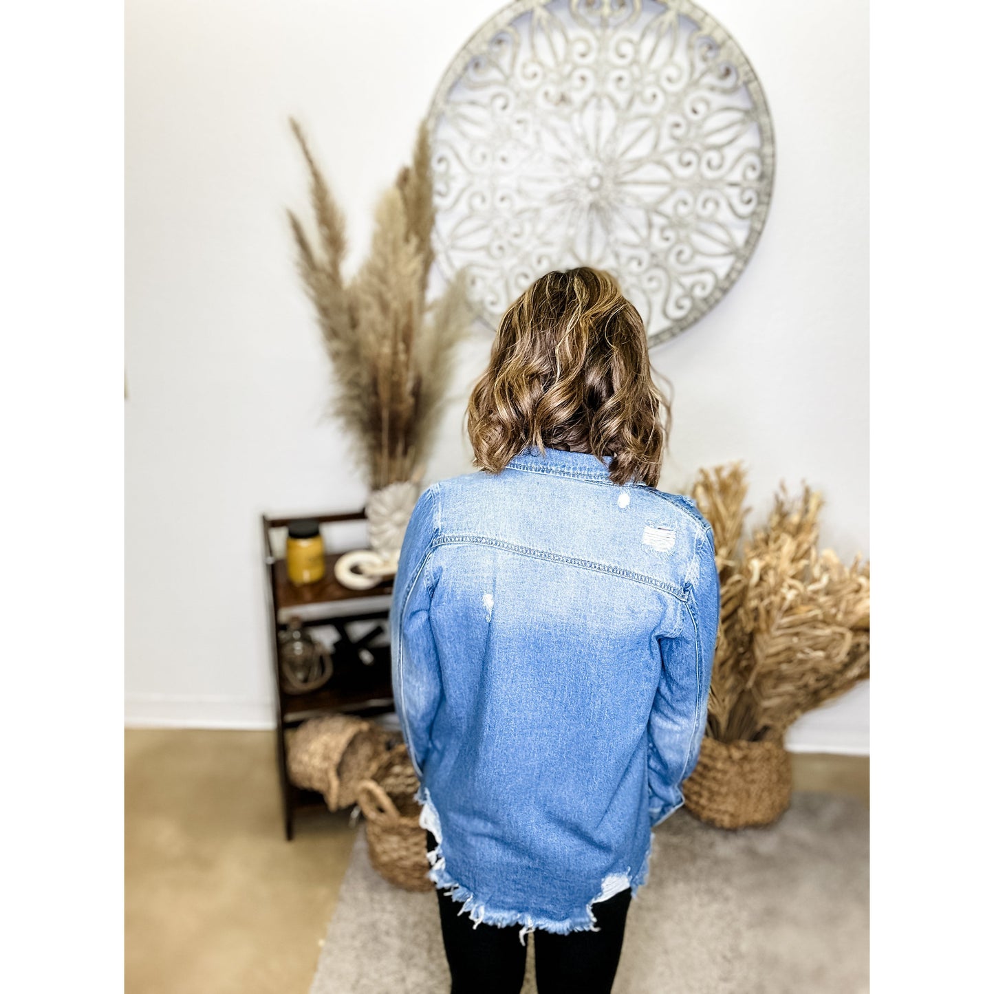 Lightweight Denim Shacket