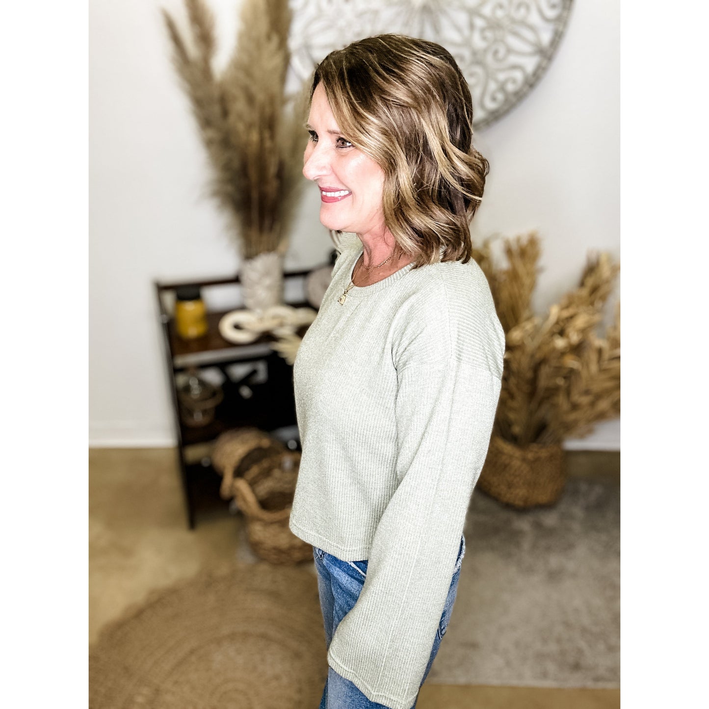 Lightweight Ribbed Sweater