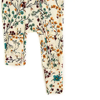 Maren Floral Ruffle Zip Bamboo Sleeper