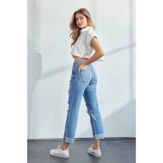 Midrise Boyfriend Jeans | Kancan