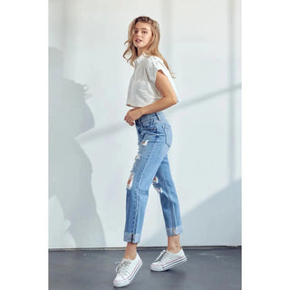 Midrise Boyfriend Jeans | Kancan