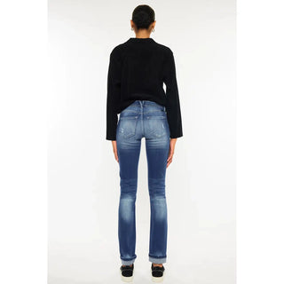 Midrise Straight Leg Jeans | Kancan