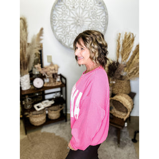Oklahoma Sweatshirt | Pink