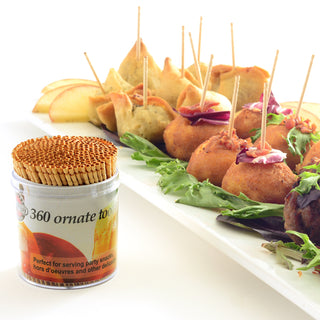 Ornate Wood Toothpicks