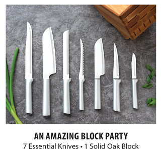 Rada Oak Block Knife Set