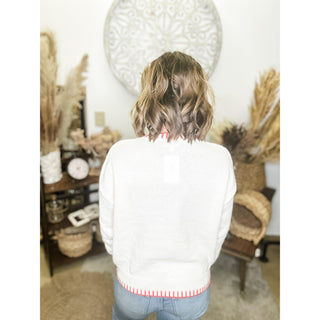 Red Bow Sweater