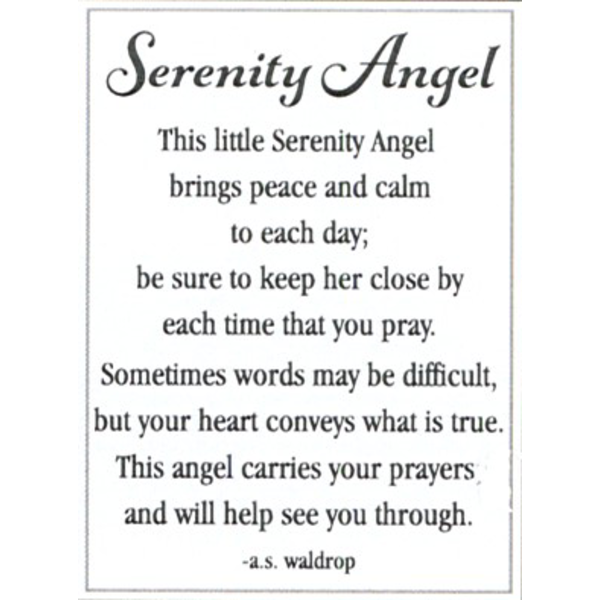 Serenity Angels Stones