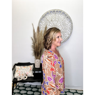 🟣Sundance Floral Top