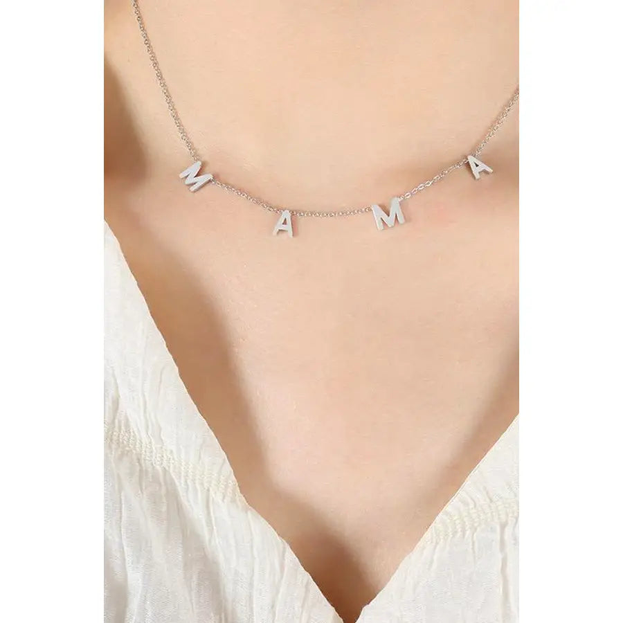 Tarnish Free Mama Necklace