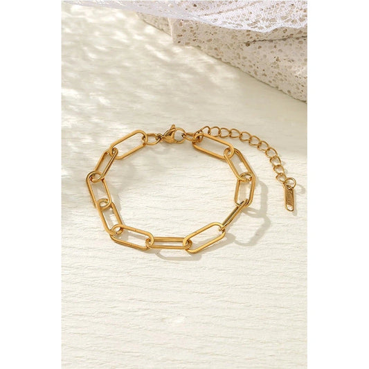 Tarnish Free Paperclip Bracelet