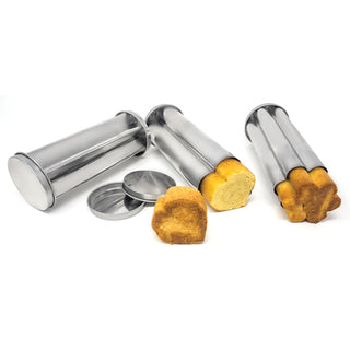 Tin Canapé Bread Molds