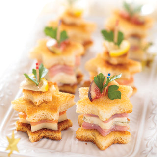 Tin Canapé Bread Molds