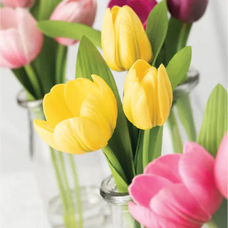 Tulips in Faux Water