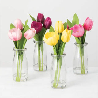 Tulips in Faux Water