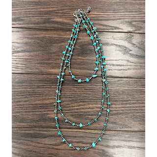 Turquoise Beaded Necklace