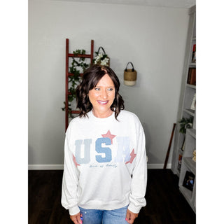 USA Long Sleeve Top