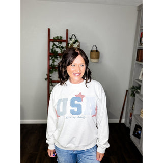 USA Long Sleeve Top