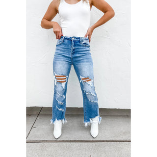 Urban Distressed Cropped Jean