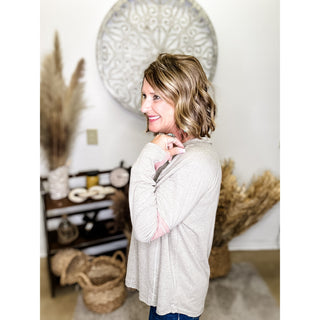 V Neck Long Sleeve Top