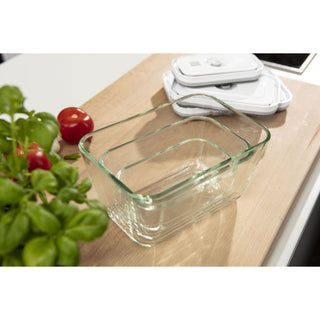 Vacuum Store In Durable Glass Containers