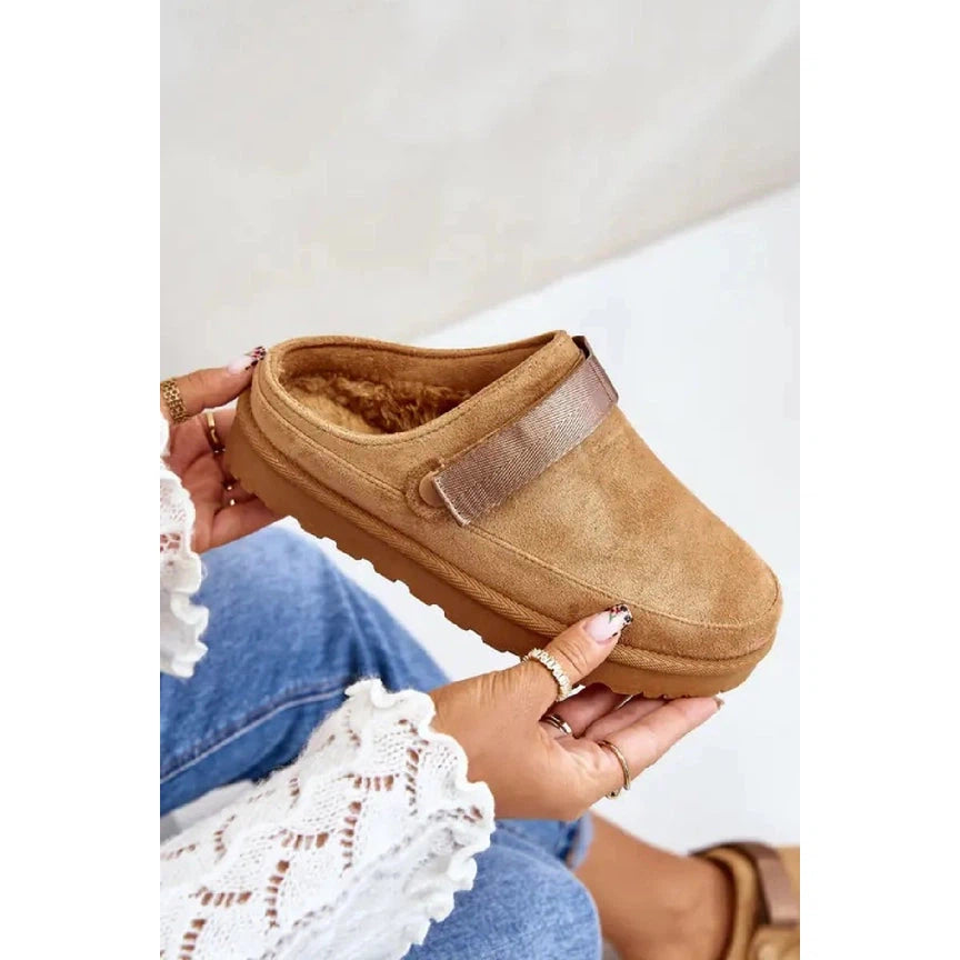 Women's Slip On Faux Fur Lined Shoes