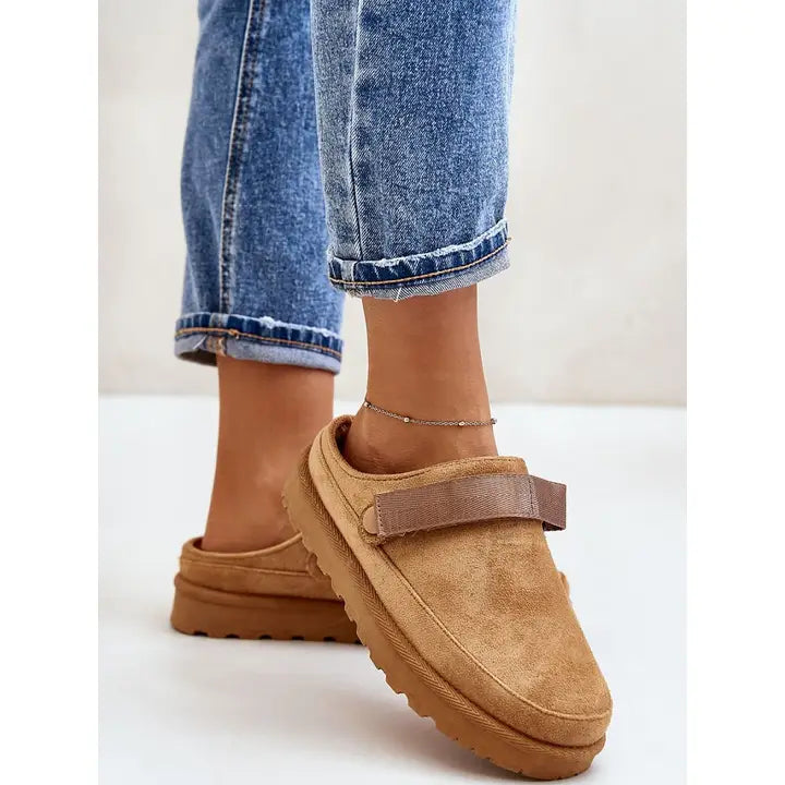 Women's Slip On Faux Fur Lined Shoes