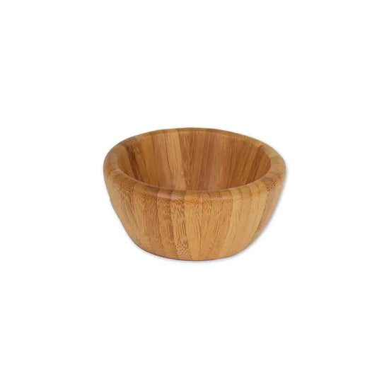 Small Nesting Pinch and Dip Bamboo Bowls