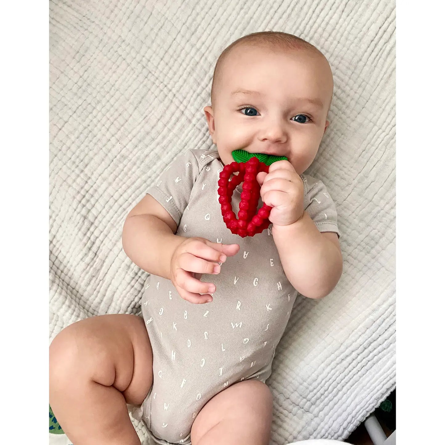 Kayla & Shain-RaZberry Bites Teething Toy