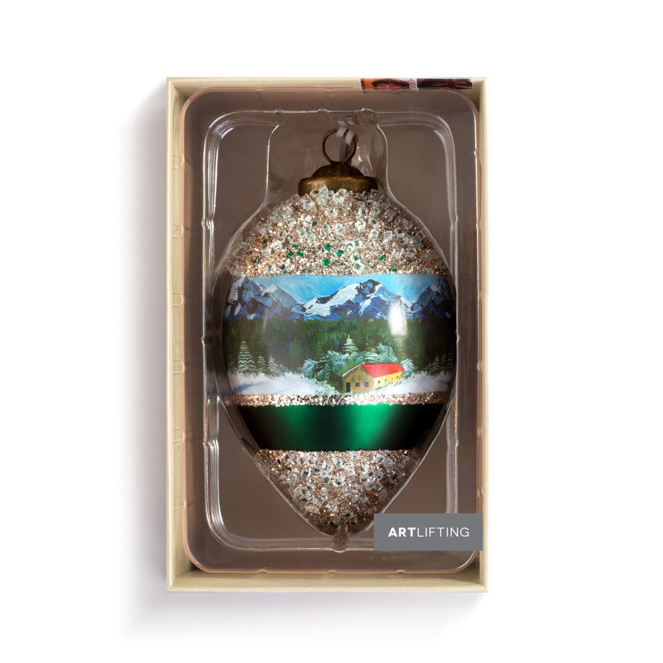 🟢ArtLifting Onion Ornament - Switzerland Chalet