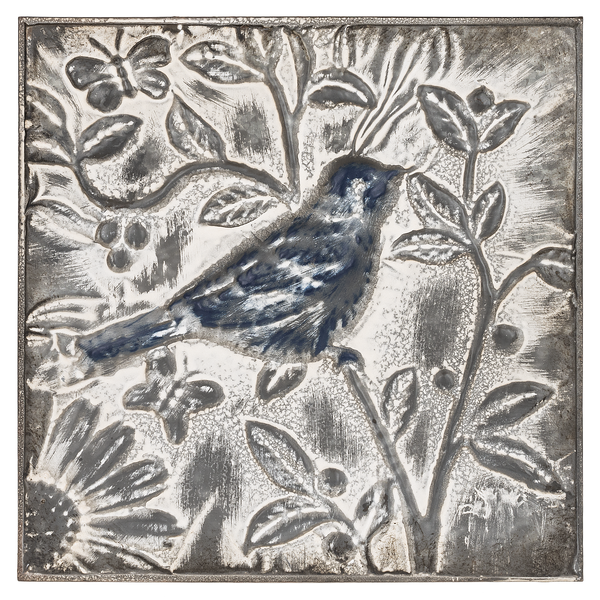Embossed Bird Print
