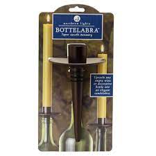 Bottelabra Taper Holder Bronze