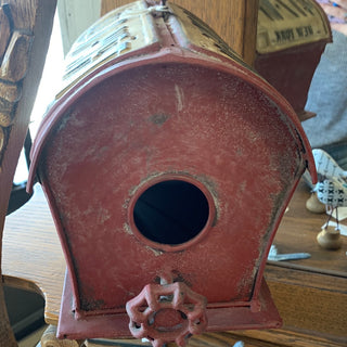 License Plate Bird House