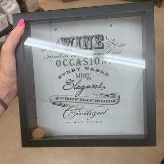 Shadow Box Wine Corks