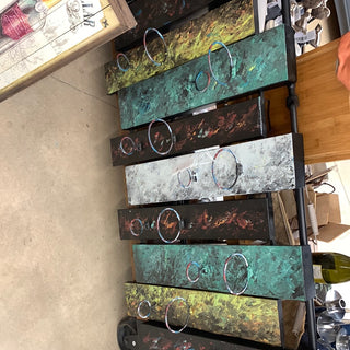 Nine Bottle Wine Holder