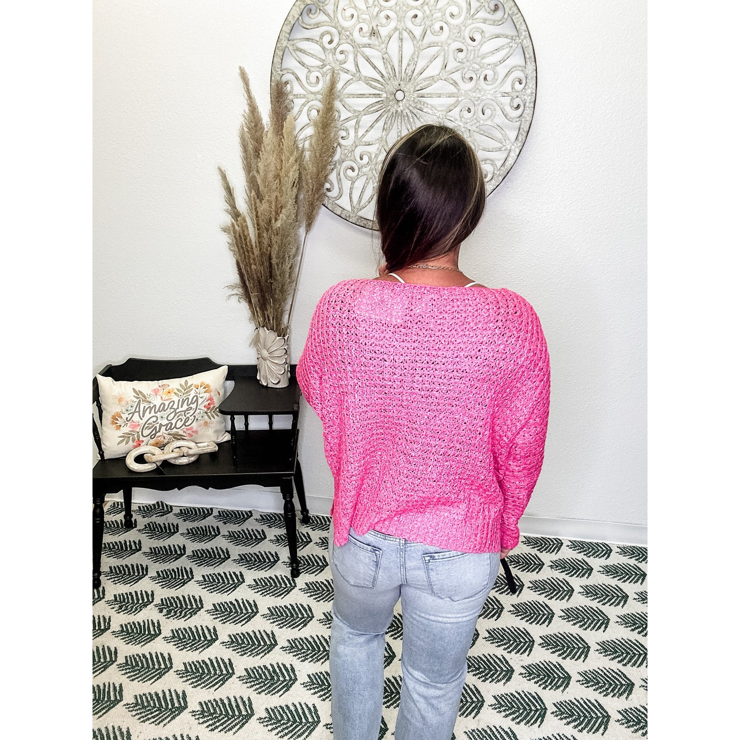 Pink Lightweight Sweater