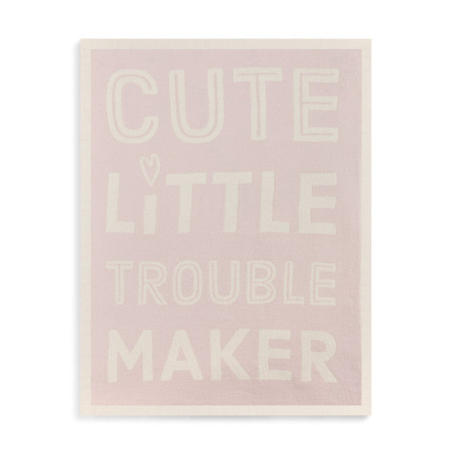 Cute Little Trouble Maker Blanket