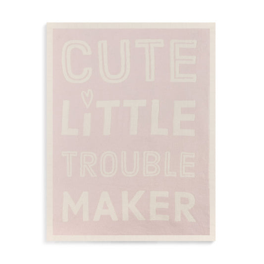 Cute Little Trouble Maker Blanket