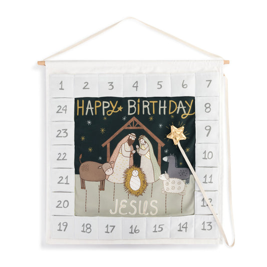 🟠Happy Birthday Jesus Soft Advent Calendar