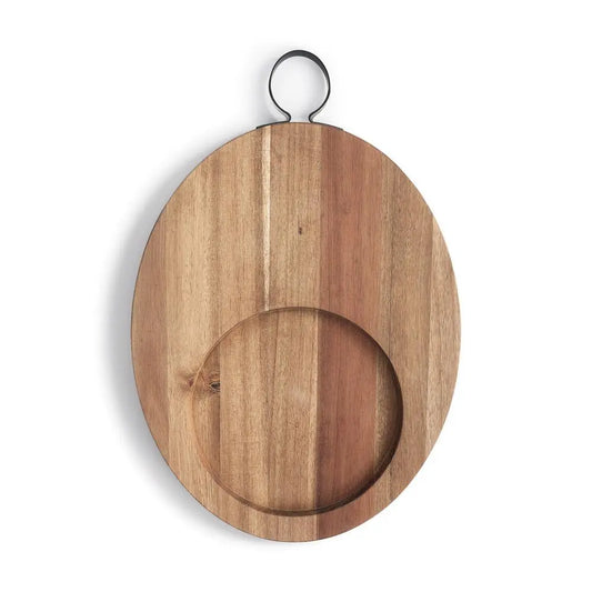 Acacia Wood Serve And Cut Board