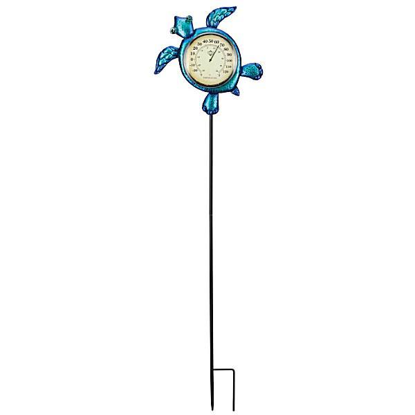 Thermometer Solar Stake | Sea Turtle