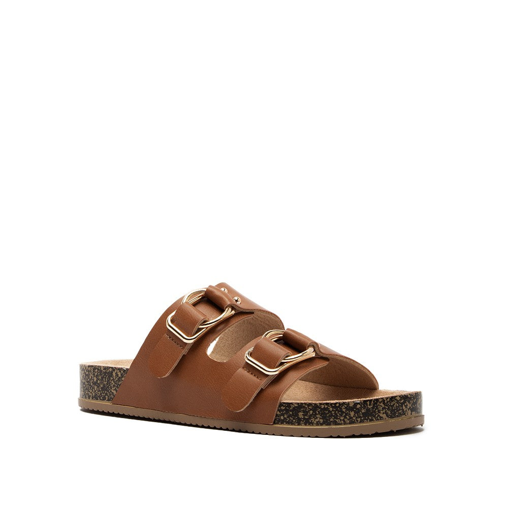 Brown 2 Band Sandals