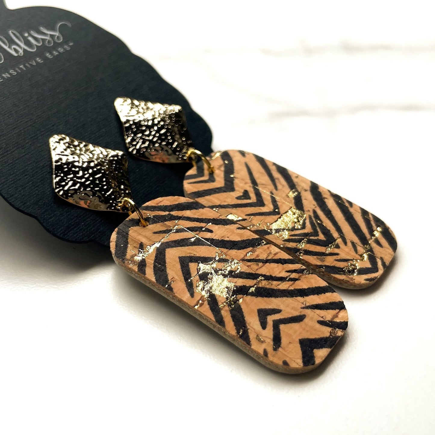 Carlow | Tiger Print Earrings