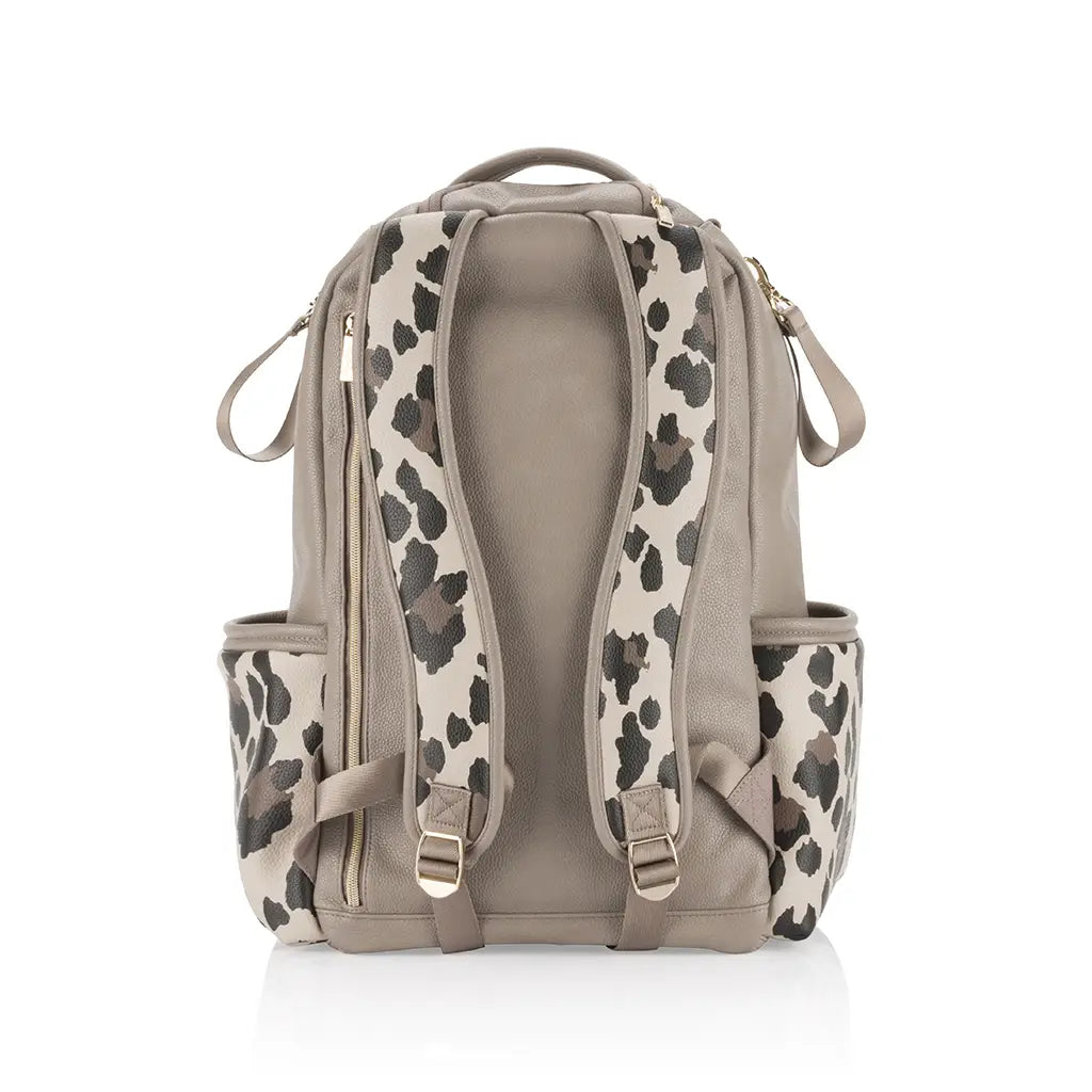 Leopard Boss Plus Backpack Diaper Bag | Itzy Ritzy