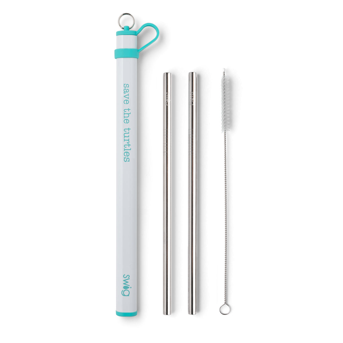 Swig Double Stainless Steel Straw Set - Sandy Bums Boutique