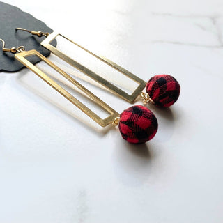 Buffalo Plaid Earrings