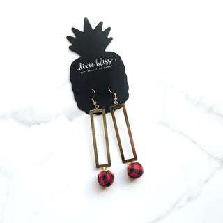 Buffalo Plaid Earrings
