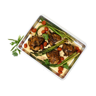 Commercial Quarter Sheet Pan, 9.5 x 13 x 1