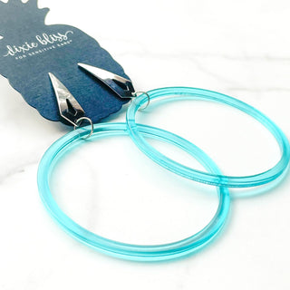 Daring Hoops | Blue Hoops